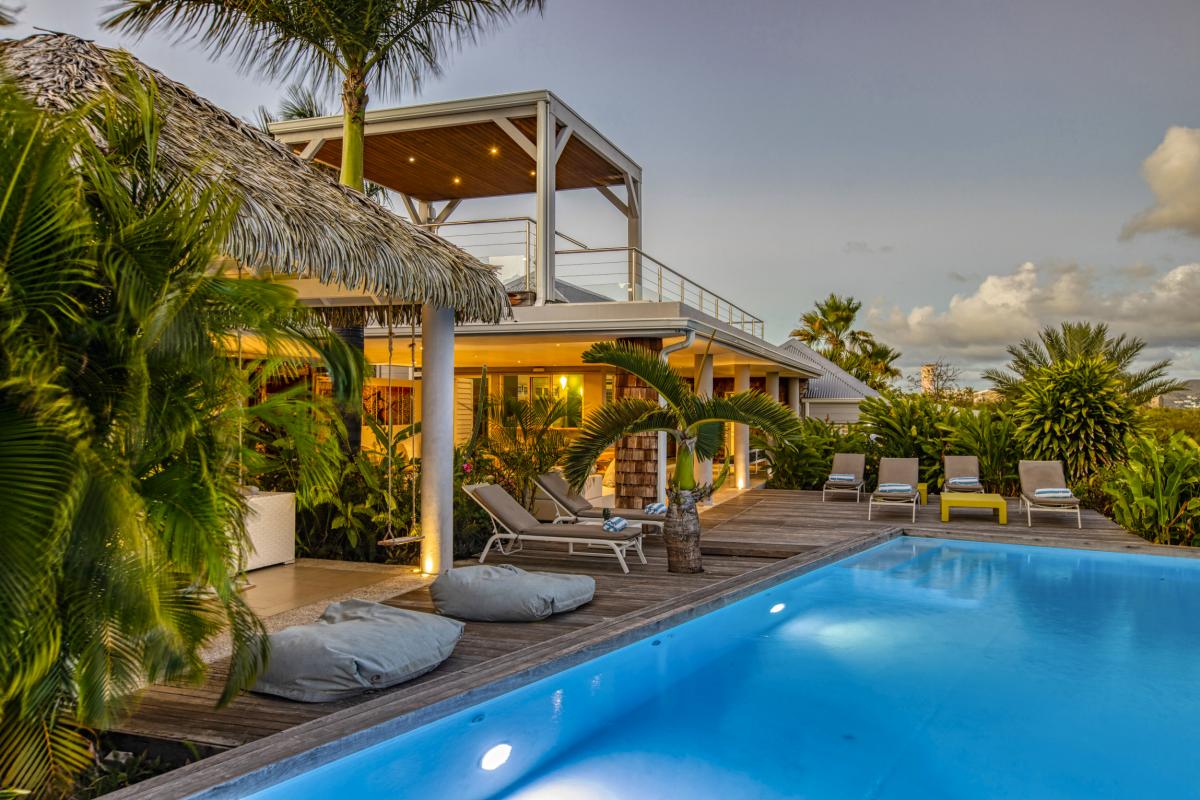 Location villa Saint Martin Terres Basses - Villa 4 chambres 8 personnes - 350m de la plage de Baie aux Prunes - Piscine - Roof Top (44)